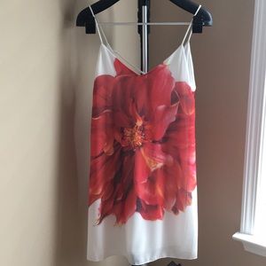 NWOT White Magnolia Mini Dress